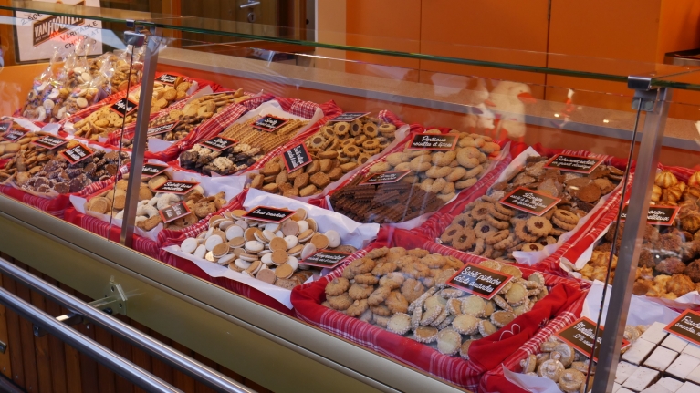 Cookies at Strasbourg Christmas market