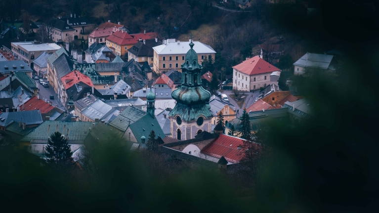 Winter in Banská Štiavnica