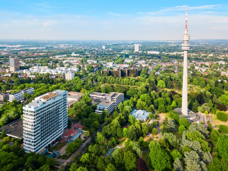 Aerial image of Dortmund