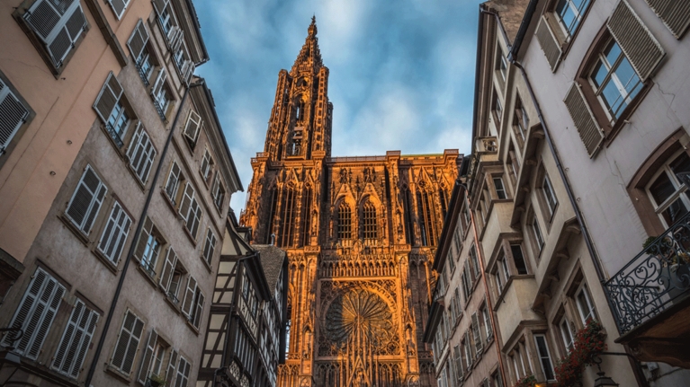 Image of cathedral in Strasbourg