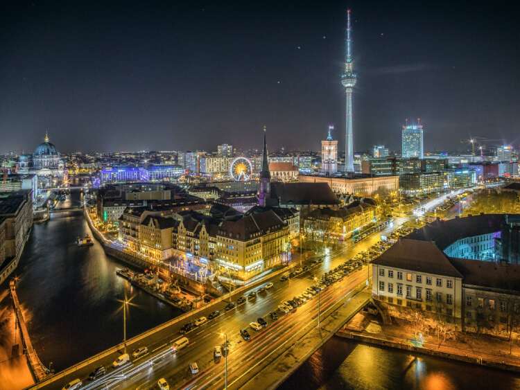 Paysage urbain de Berlin