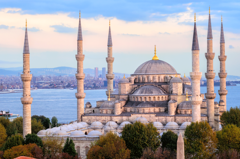 Istanbul bij zonsopgang