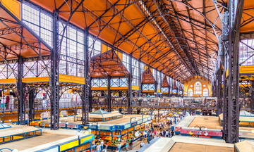 Marché central de Budapest