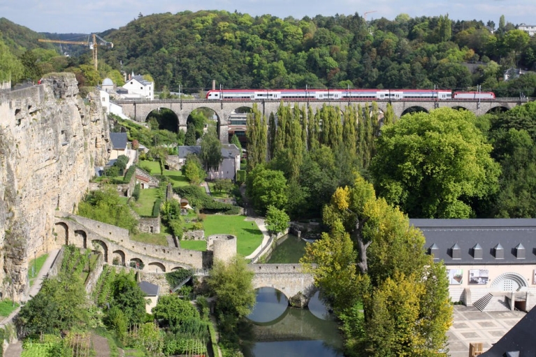 Züge in Luxemburg Luxemburg mit der Bahn Interrail.eu