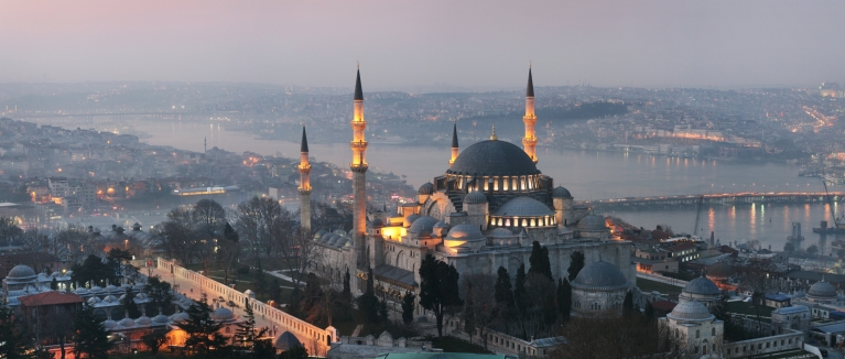 Suleymaniye Mosque in Istanbul, Turkey