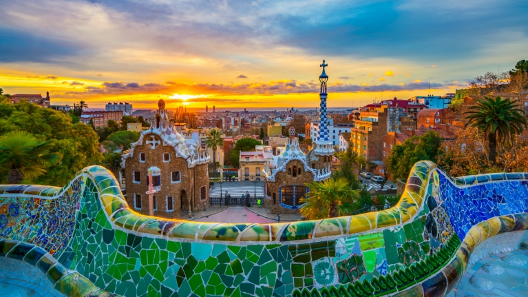 Stadtlandschaft Barcelona