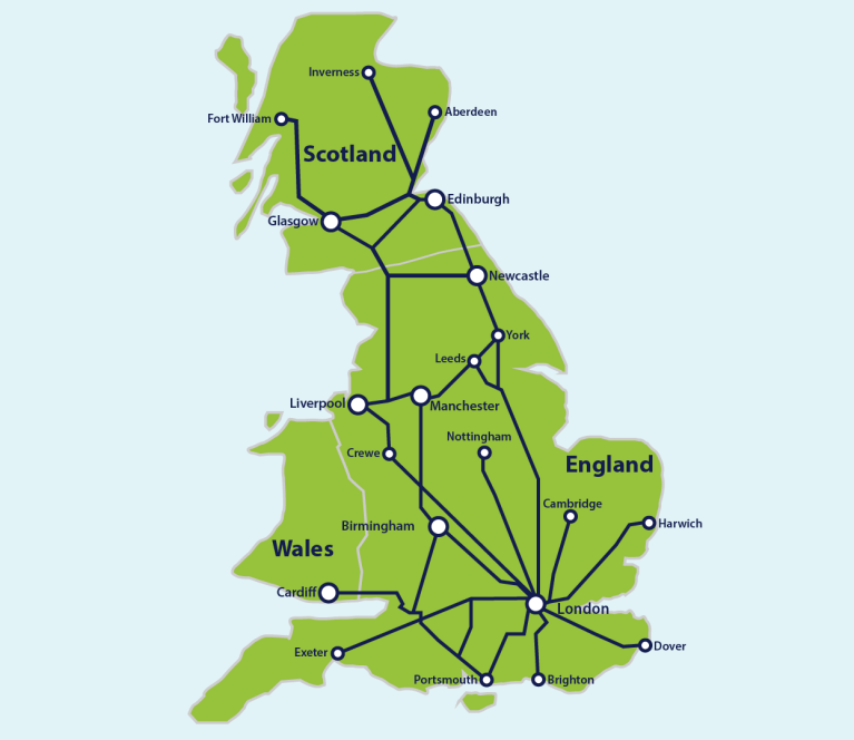 Trains In Great Britain | Interrail.eu