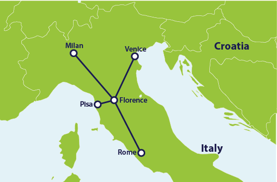 Train route: Florence and Beyond | Interrail.eu